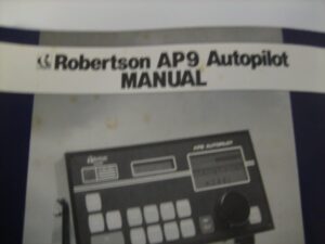 Robertson AP9 Autopilot Instruction Manual - Free Shipping