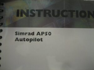 Simrad AP50 Autopilot Instruction Manual - Free Shipping
