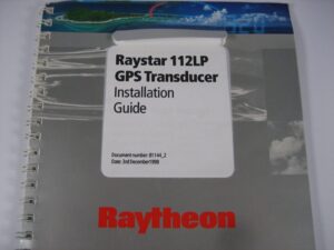 Raytheon Raystar 112LP GPS Transducer -- Installation Guide  - Free Shipping
