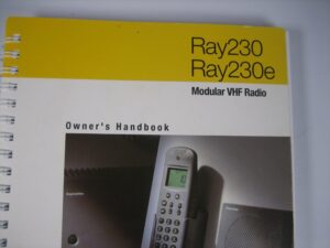 Raytheon Ray 230 Ray230E Modular VHF Radio Owner