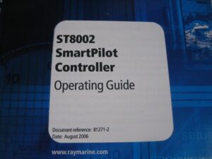Raymarine ST8002 SmartPilot Controller Operating Guide - Free Shipping