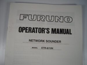 Furuno Network Sounder ETR-6/10N Operator