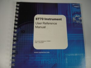 Raymarine ST70 Instrument User Reference Manual - Free Shipping