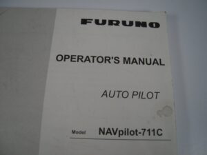 Furuno Autopilot NAVpilot -711C Operator