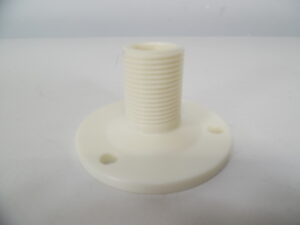 1" 1-14 Thread Nylon Antenna Flange Mount- New- Out Of Box