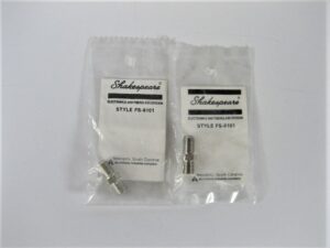 [2 pack] Shakespeare - F type barrel connector - FS-8101 - New
