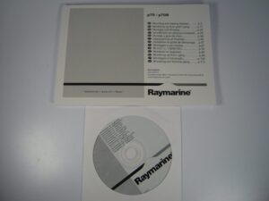 Raymarine p70 /p70R Autopilot Control Head Mounting Instructions and CD