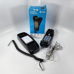 AT&T 210 Trimline Corded Telephone w/ 13 Number Memory - No AC Power Needed -New
