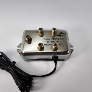 AIM Electronics 4-Way Amplifier 50-500MHz - Model: 14-4920 - Used