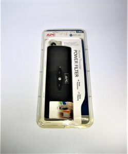 APC C3BLK AV Home Theater Equipment C-Type Noise Filtering Surge Protector - NEW