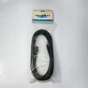 Aquatic AV AQ-IREXT-12 - 3.5mm 12-Foot Water Resistant Extension Cable - New