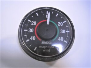 B&G H1000-AMW Analog Magnified Wind Gauge-BGM011004 ~ Good Condition