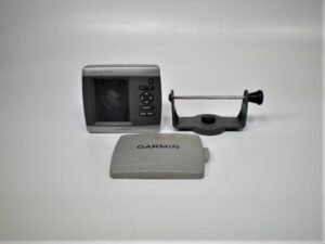 Garmin Fishfinder 400c HEAD UNIT, SUNCOVER, BRACKET *BAD LCD*