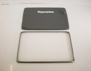 Raymarine Silver Bezel And Rubber Sun Cover f/ e165 Multifunction Display - Great Condition!