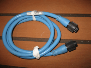 Furuno Blue Network Cable 1m for Navnet VX1 VX2 000-154-027 6 Pin F Both Ends