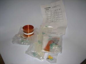 Furuno NEW Omni Sonar Install Materials w/Copper Strap, XH Contacts, Zip Ties