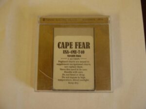 Furuno Coastline Data Chart - Cape Fear USA-4ME-T40