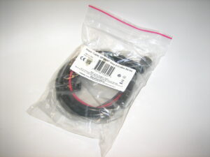 Garmin 2 Pin Threaded Red Power Cable f/ Several GPSMap Units 010-11425-13 *NEW*