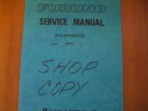 Furuno Service Manual f/ GPS Navigator GP-50 -- Free Shipping
