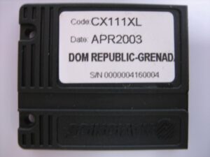 Navionics Classic NavChart Card Dom Republic-Grenada CX111XL APR 2003