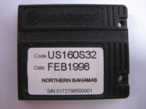 Navionics Classic NavChart Card Northern Bahamas US160S32 FEB 1998