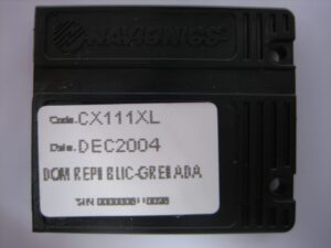 Navionics Classic NavChart Card Dom Republic-Grenada CX111XL DEC 2004