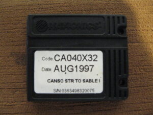 Navionics Classic NavChart Card Cans Str To Sablei CA040X32 Aug 1997