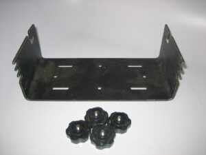 Icom *NEW BLEM* Mounting Bracket & Knobs for IC-M125 IC-M126 IC-M127 Black