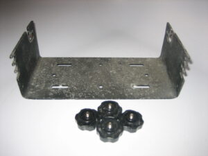 Icom Mounting Bracket & Knobs for IC-M125 IC-M126 IC-M127 - Black