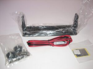 Icom IC-M605 VHF *NEW* Mounting Mount Bracket Knobs Mic Clip Power Cable Hardware