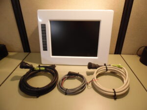VEI 12" Marine Monitor 12/24V Display VGA Composite Video - TESTED OK Cond.