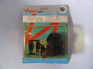 Waldom/Amp 743-5 Circular Plastic Connector - Free US Shipping