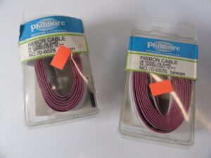 Lot of 2 Philmore 70-6026 Ribbon Cables - Free US Shipping