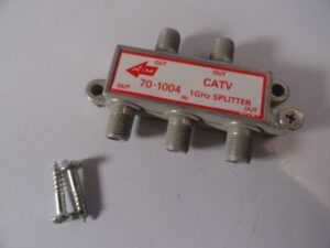 AIM 70-1004 CATV 1GHz Splitters (2) - Free US Shipping