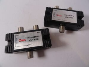 Quest VSP-3000 2-Way Splitters (40-2400MHz) QTY of 2