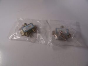 Cobham 110873-4 2-Way RF Splitter for Sea Tel Satellites (900-2150MHz) QTY of 2
