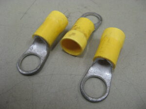 #4 Gauge 45719-P25 Ring 1/2" Stud Crimp Terminal Connectors - 70 PCS