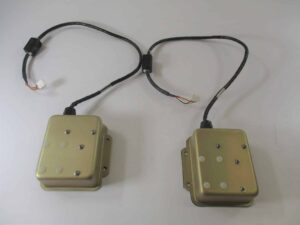 KVH Gyro sensors 02-1090 LOT OF 2 SENSORS -- TVG4 TVG6-- UNTESTED FOR PARTS AND REPAIRS