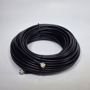 L-Com CA3N100 RF/Coaxial Cable Assembly CA-400 50ohm - Black - 100 ft