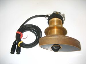 Lowrance LEI Eagle THST-WB 021-0050-00 192 khz Bronze Thru-Hull Transducer - NEW