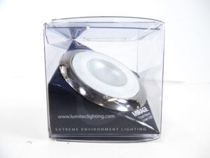Lumitec Mirage 113112 LED Flush Mount Down Light~White/Red~*NEW OLD STOCK*