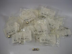 Newark MCM 33-480 Male F to F Coaxial Cable Adapter Connector - LOT of 25 - NEW