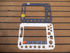 Raymarine C80 Classic Gasket, Plate, Lower Keypad Membrane