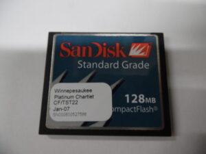 Navionics Platinum CF Chart Card Winnepesaukee Platinum Chartlet CF/TST22 128MB
