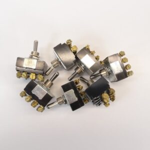 Carling 9445 - DPST Metal Toggle Switch - LOT OF 7