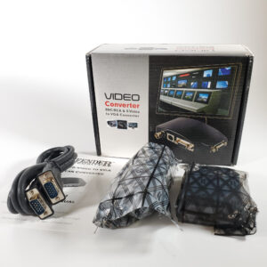 Defender Security 82-10771 - BNC/RCA and S-Video to VGA Converter  NEW OLD STOCK