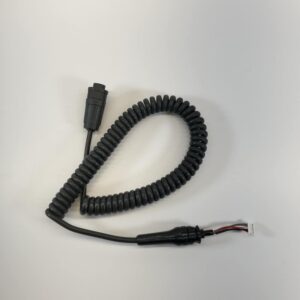 Raymarine Ray215 VHF Radio Replacement Microphone Mic Cord Cable Coiled (R49060)