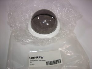 Iris innovations *NEW BLEM* 106-RPW Replacement Smoke Dome White Bezel
