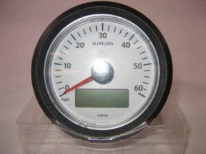 VDO Viewline Sumlog A2C53194776-S - Ivory - 0-60 MPH