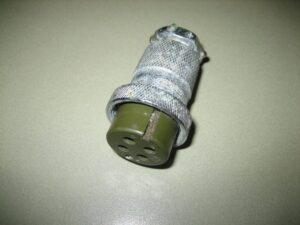Furuno 000-160-159 Transducer Plug 4-Pin "B STOCK" For FCV-1000 1100 ETR-30N 292